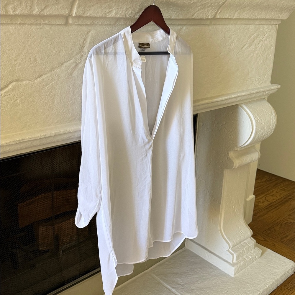 Tommy Bahama Sheer Cover Up Tunic - Picture 4 of 5
